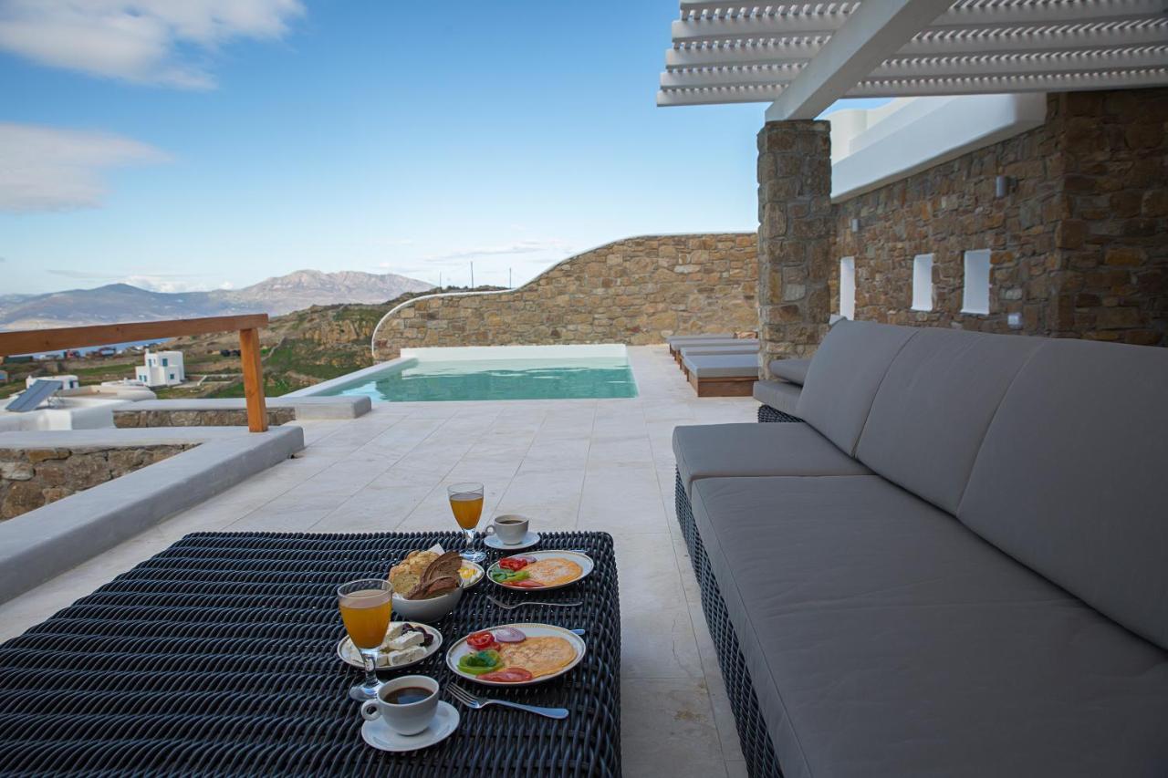 Aphrodite- Private Pool- Amazing Aegean View Mykonos Town