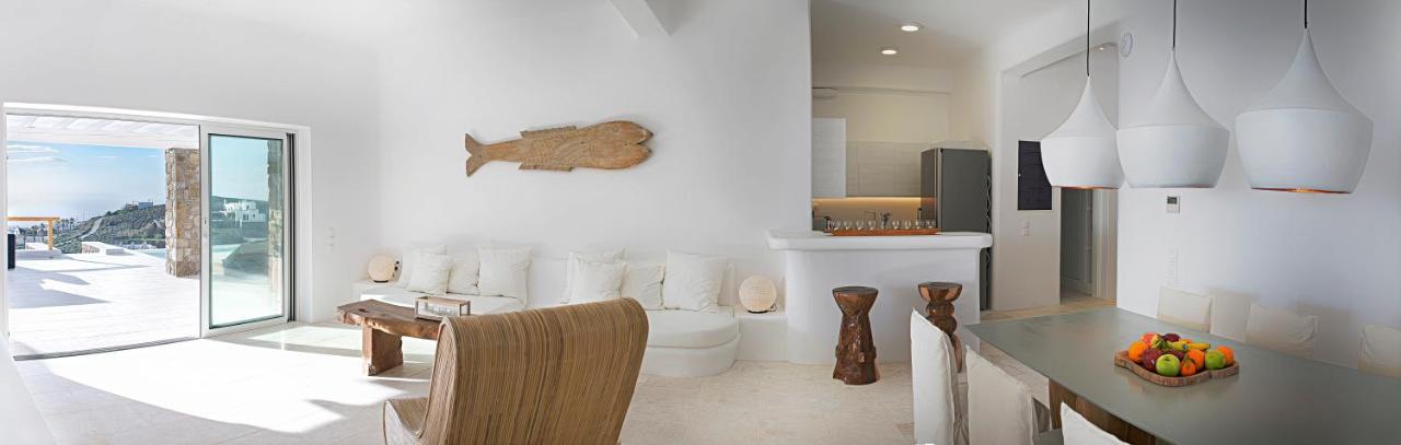 Villa Aphrodite- Private Pool- Amazing Aegean View Mykonos Town